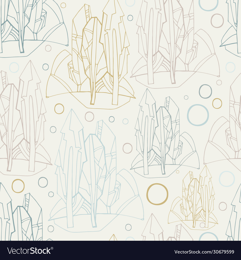 Modern seamless pattern design simple vector image Modern seamless pattern design simple
