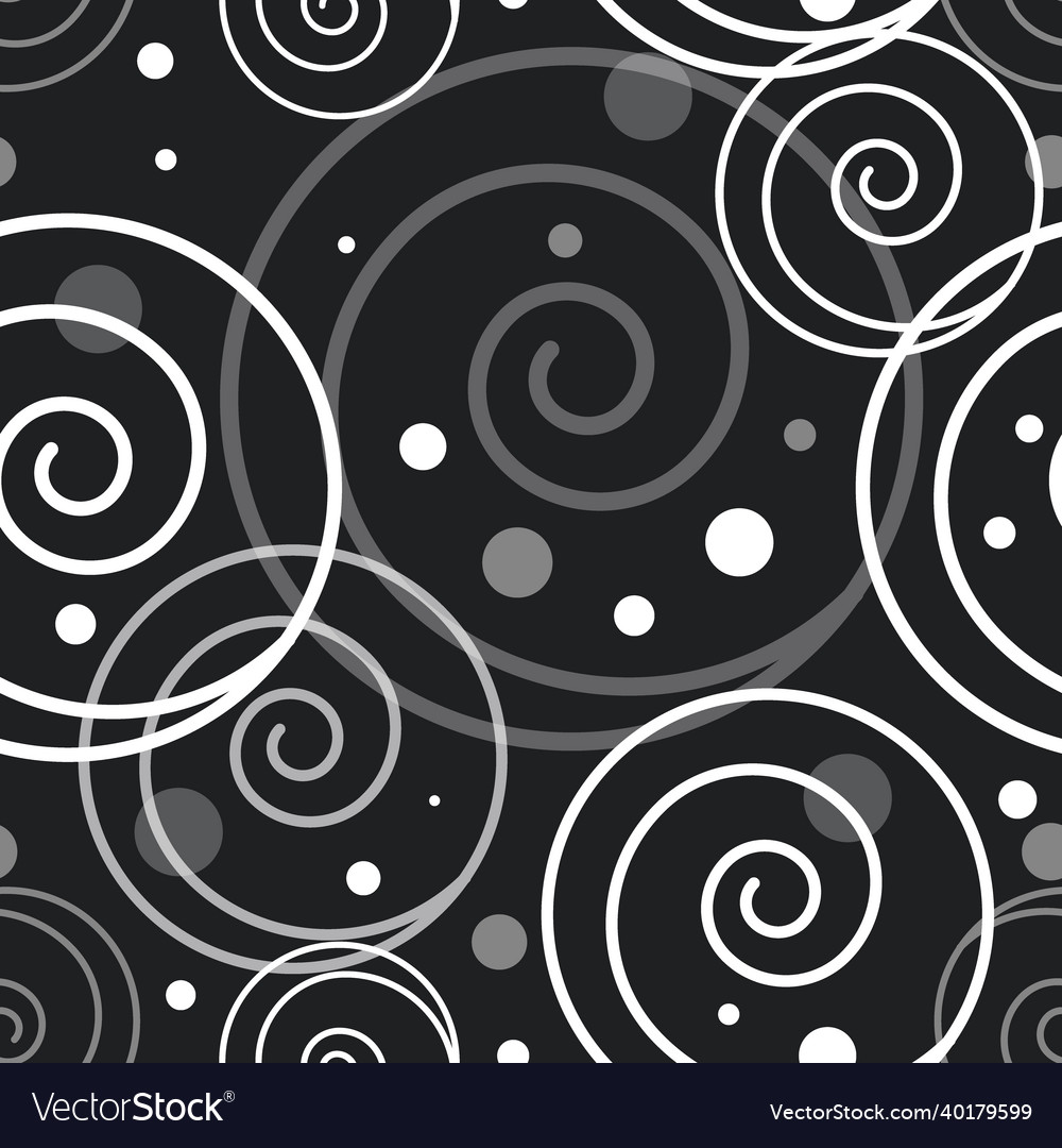 Spiral background gray textured pattern vector image Spiral background gray textured pattern