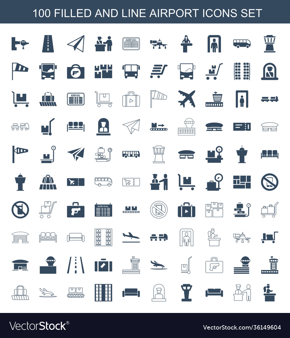 Airport icons