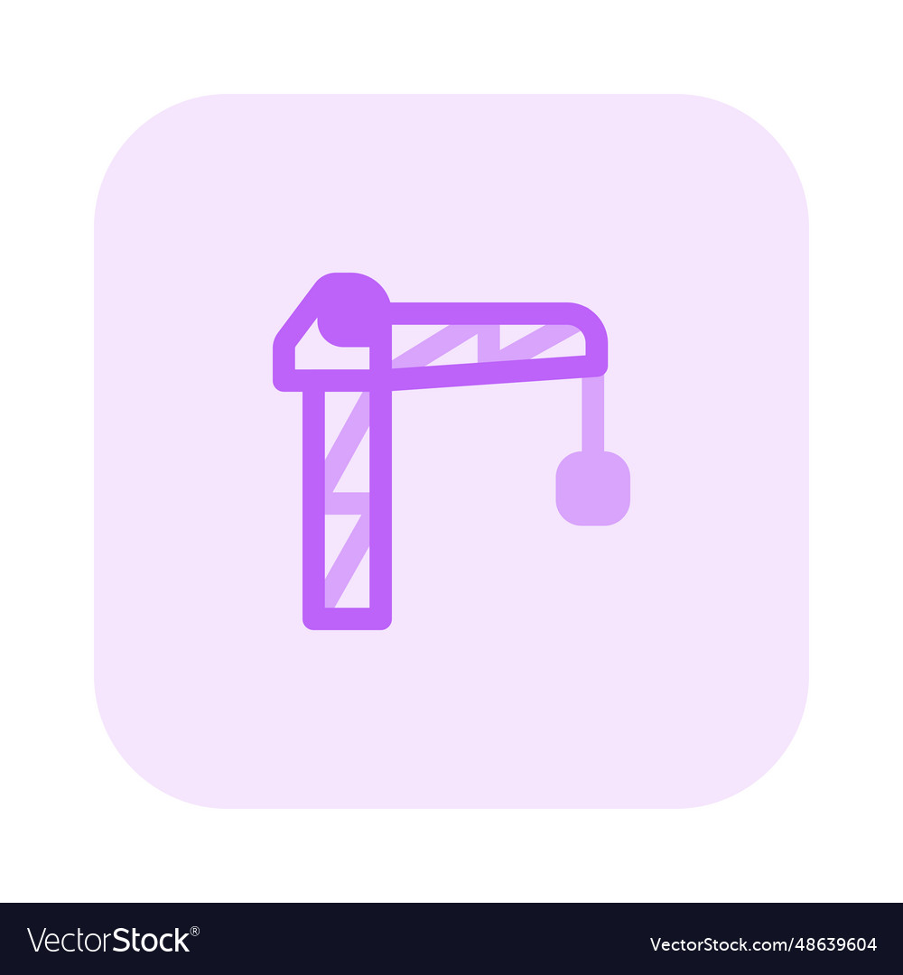 Heavy crane used for loading and unloading