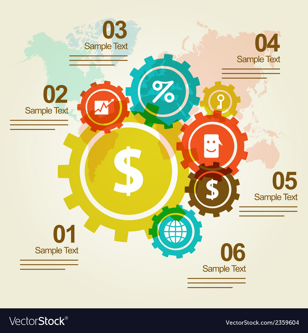 Infographic Royalty Free Vector Image - VectorStock