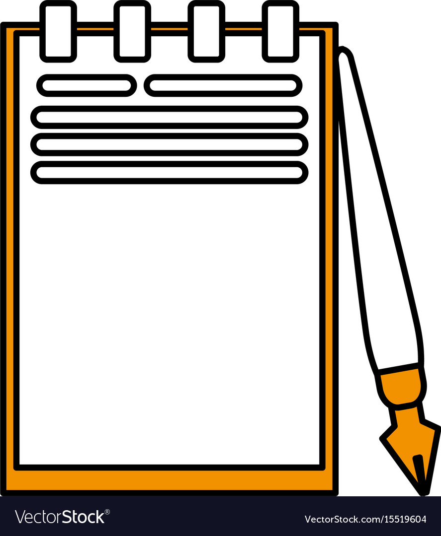 Notebook and pen