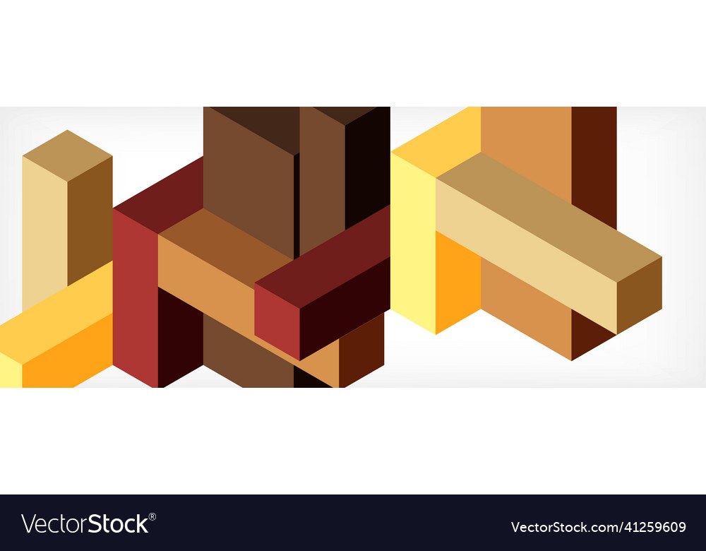Abstract background 3d cubes cubic elements
