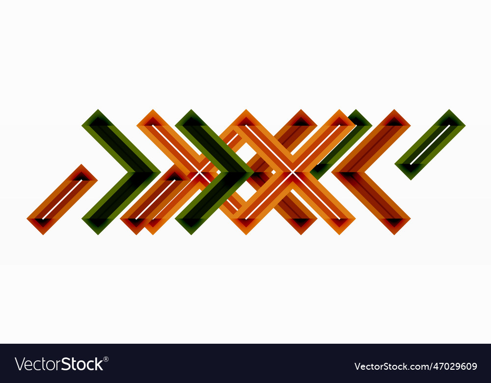 Minimal geometric background cross line design