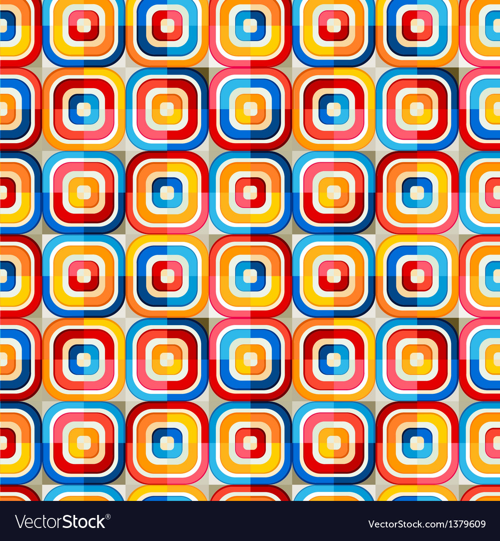 Retro Geometric Pattern