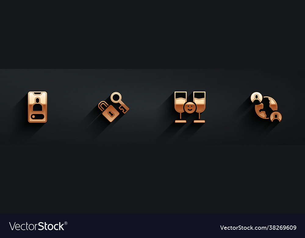 Set incoming call on mobile lock with key