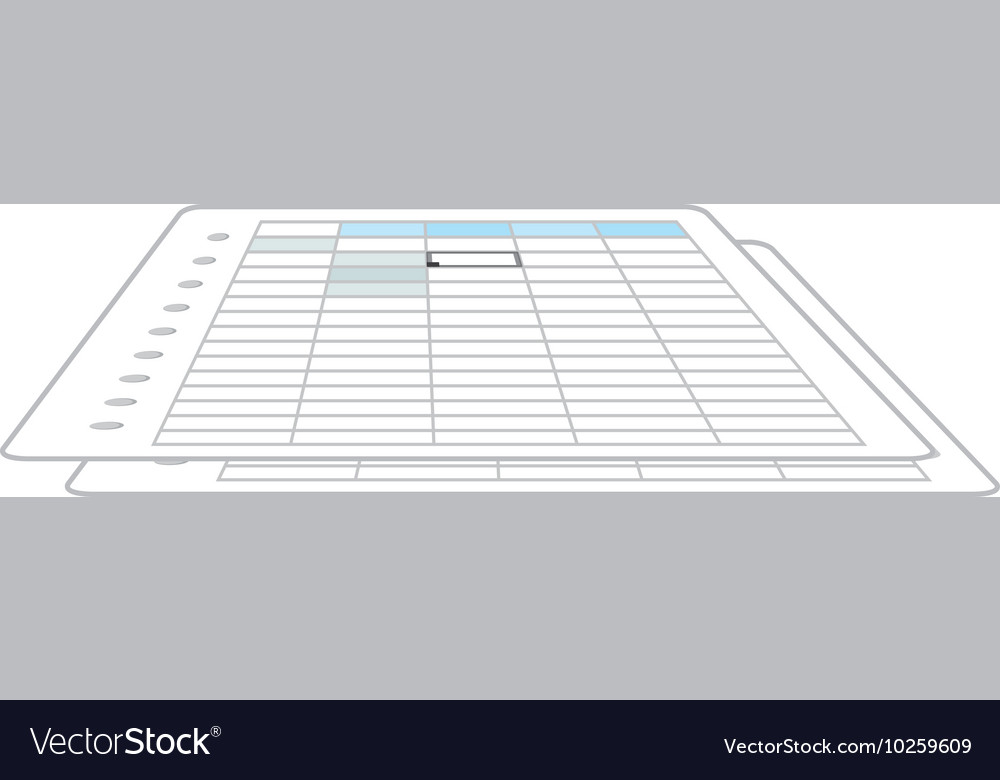 Spreadsheet file document