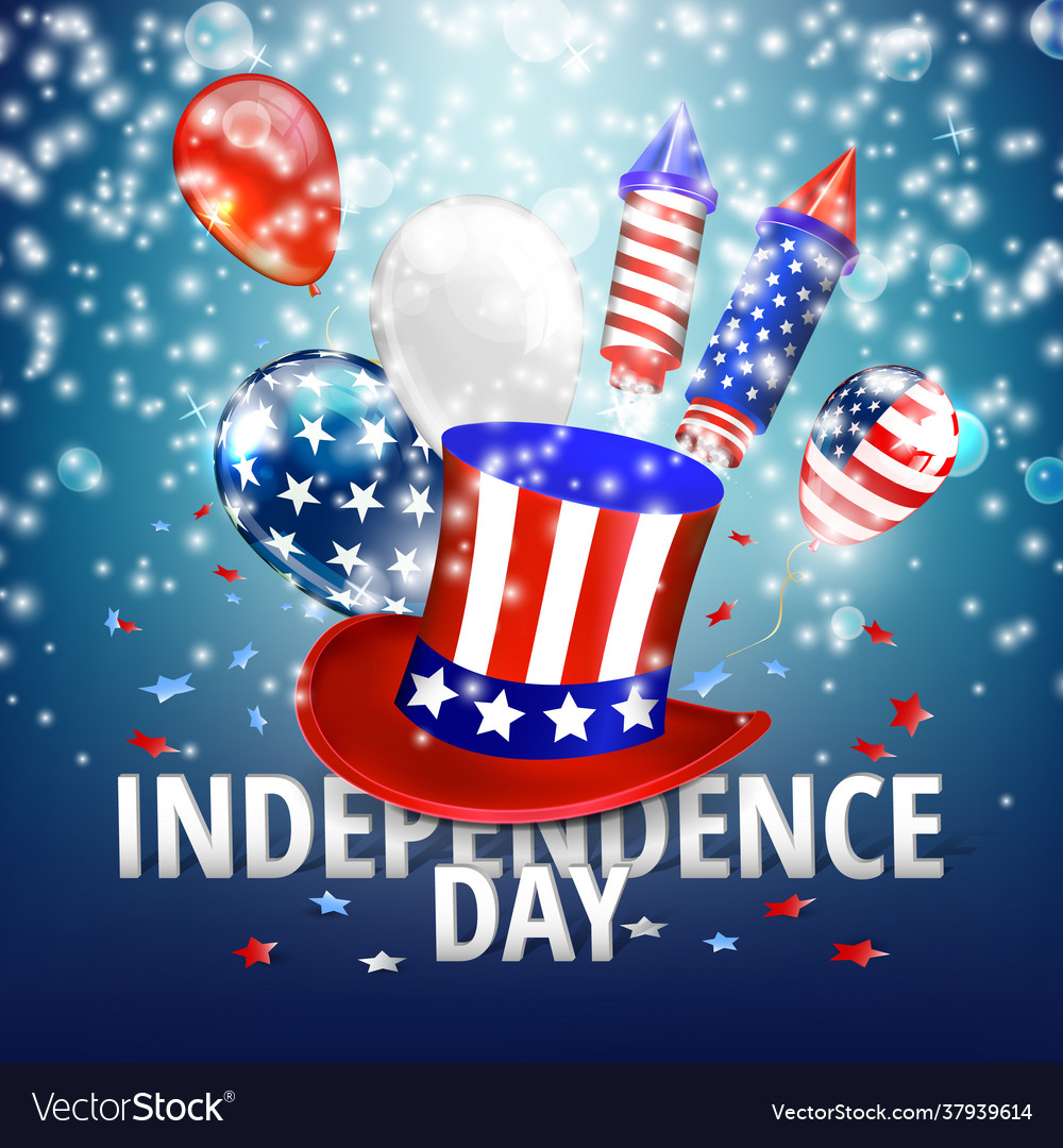 American independence day festive