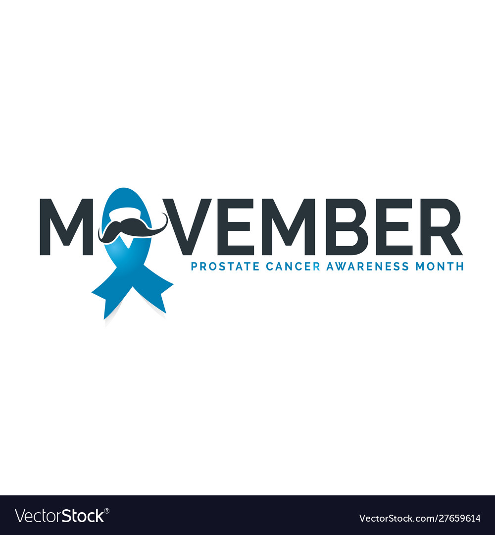 Design for prostate cancer awareness month in nove