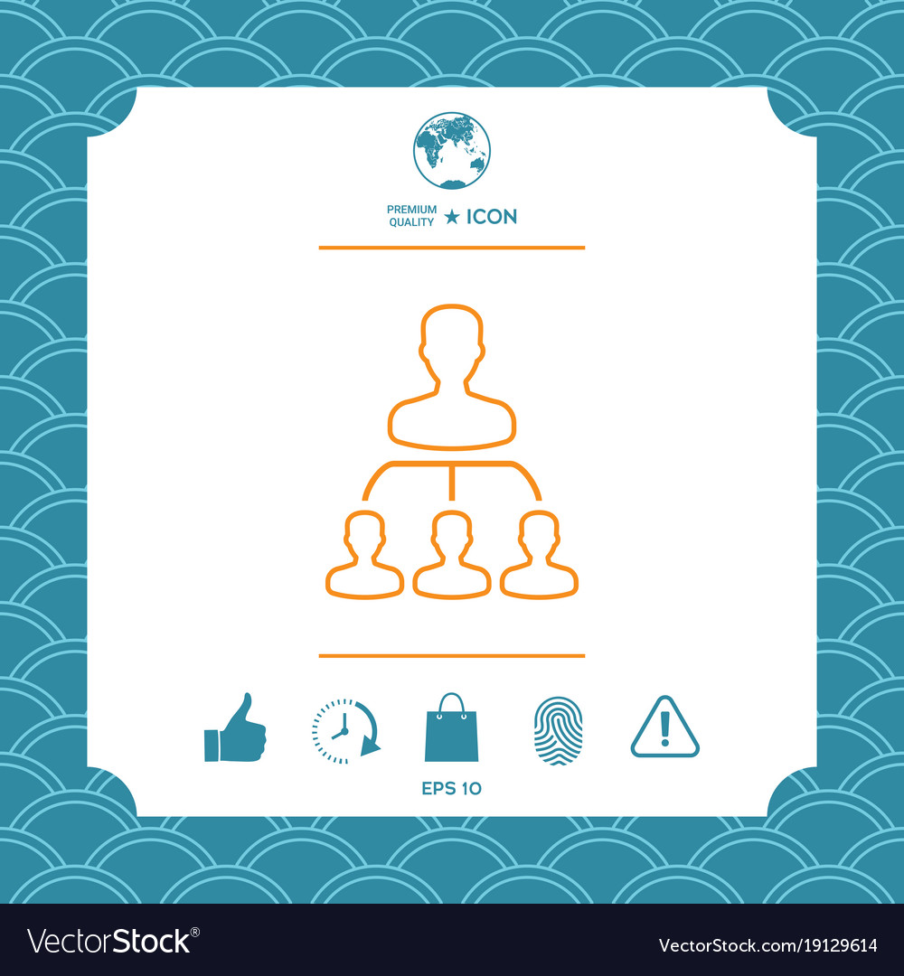 Hierarchy - line icon