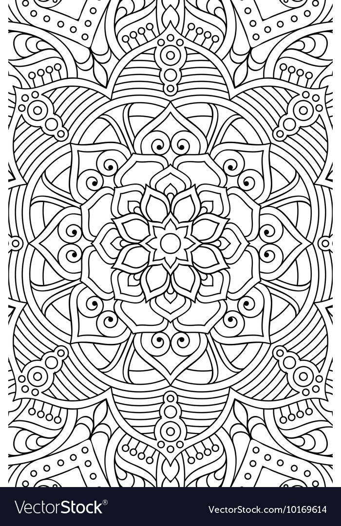 Indian mandala background