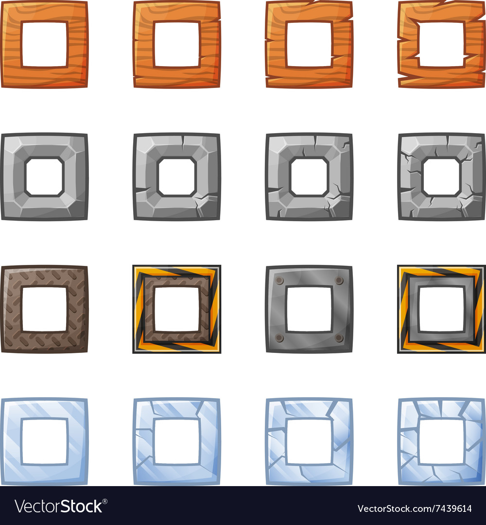 Square blocks for physics game 2