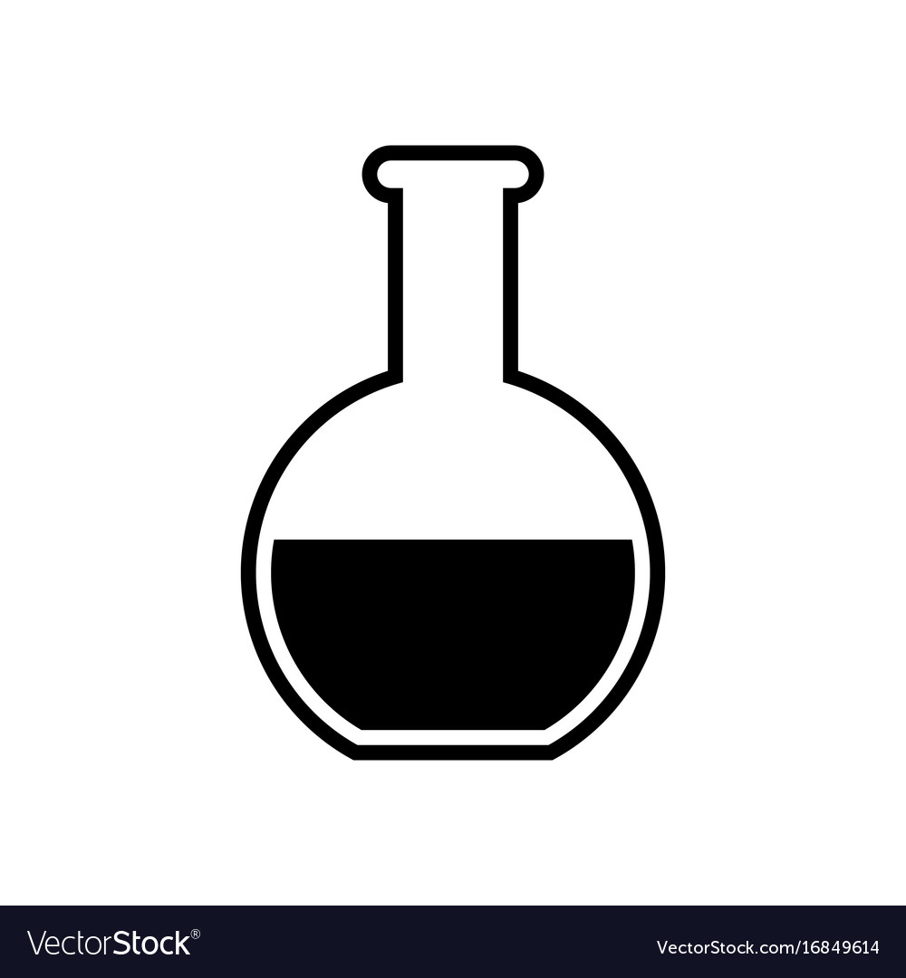 Testtube symbol icon Royalty Free Vector Image