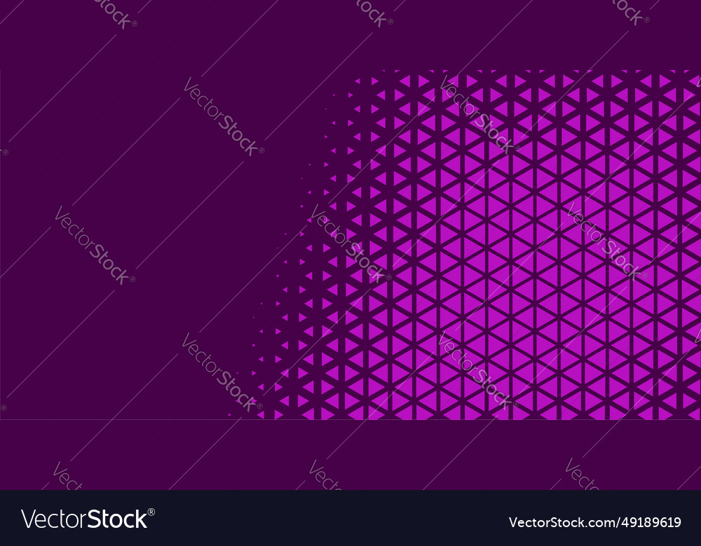 Abstract triangle shape banner background