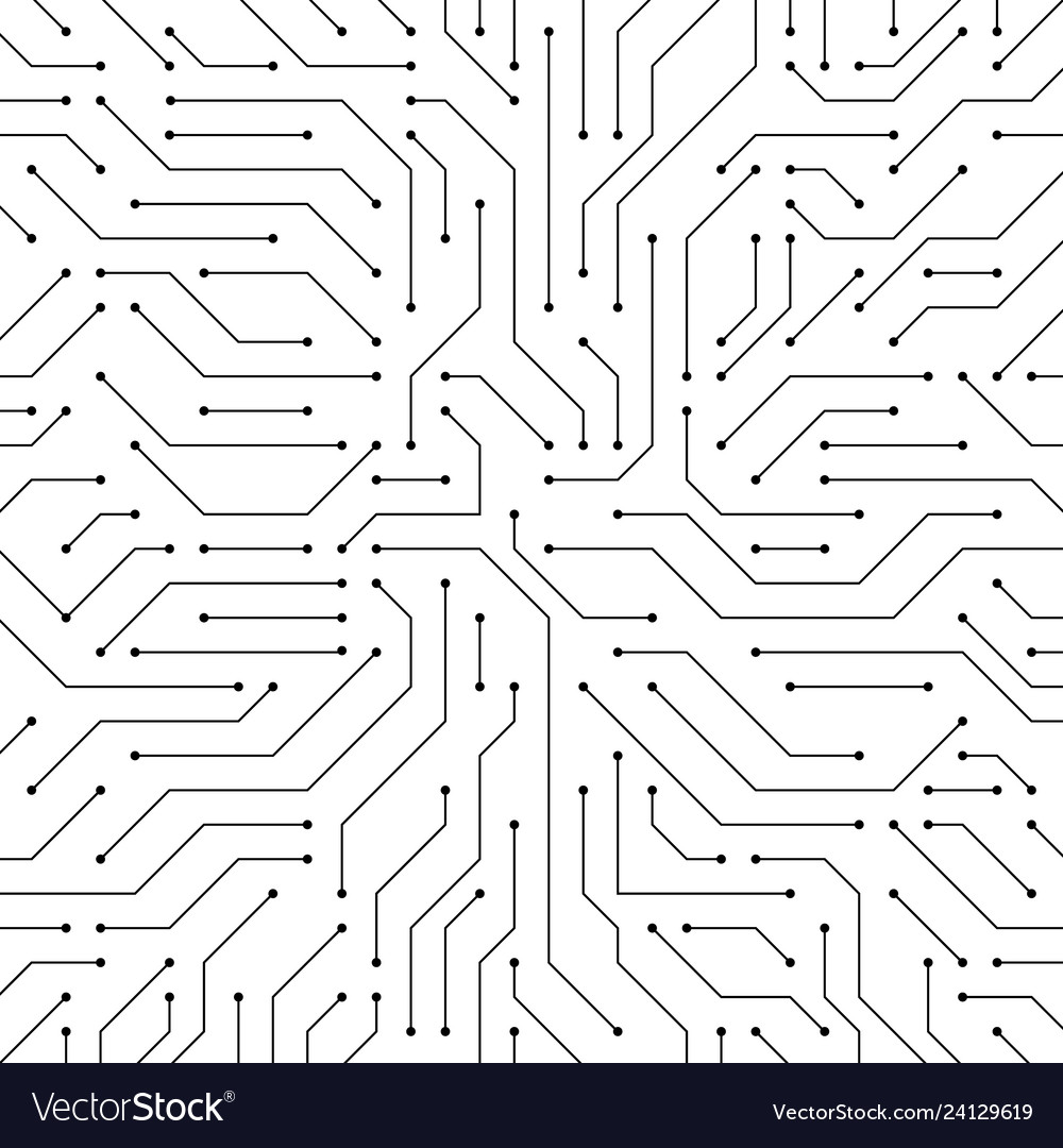 Leiterplatte Hintergrundelektronik vector image Leiterplatte Hintergrundelektronik