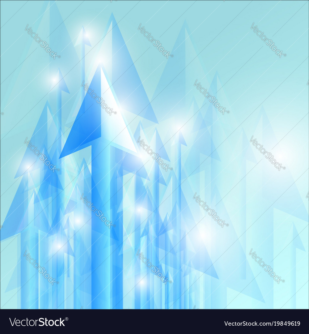 Dynamic Upward Arrows - Abstract Background