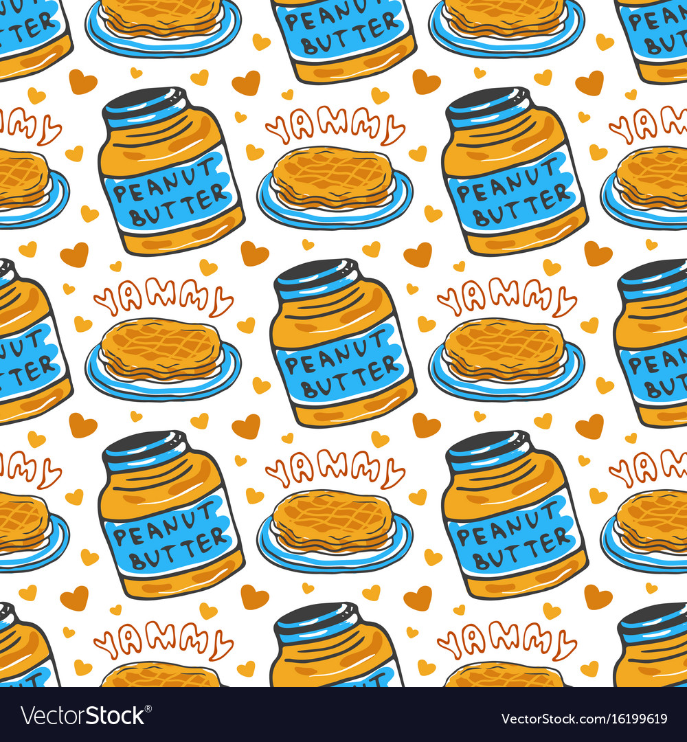 Peanut Butter Pancake Pattern