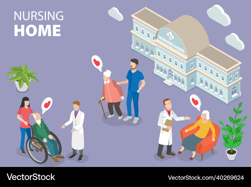 3d isometric flat conceptual Royalty Free Vector Image