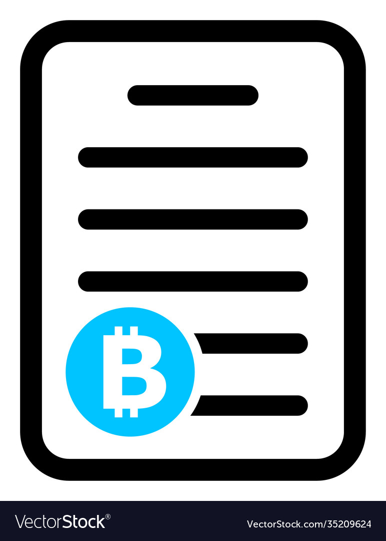 Bitcoin pricelist flat icon