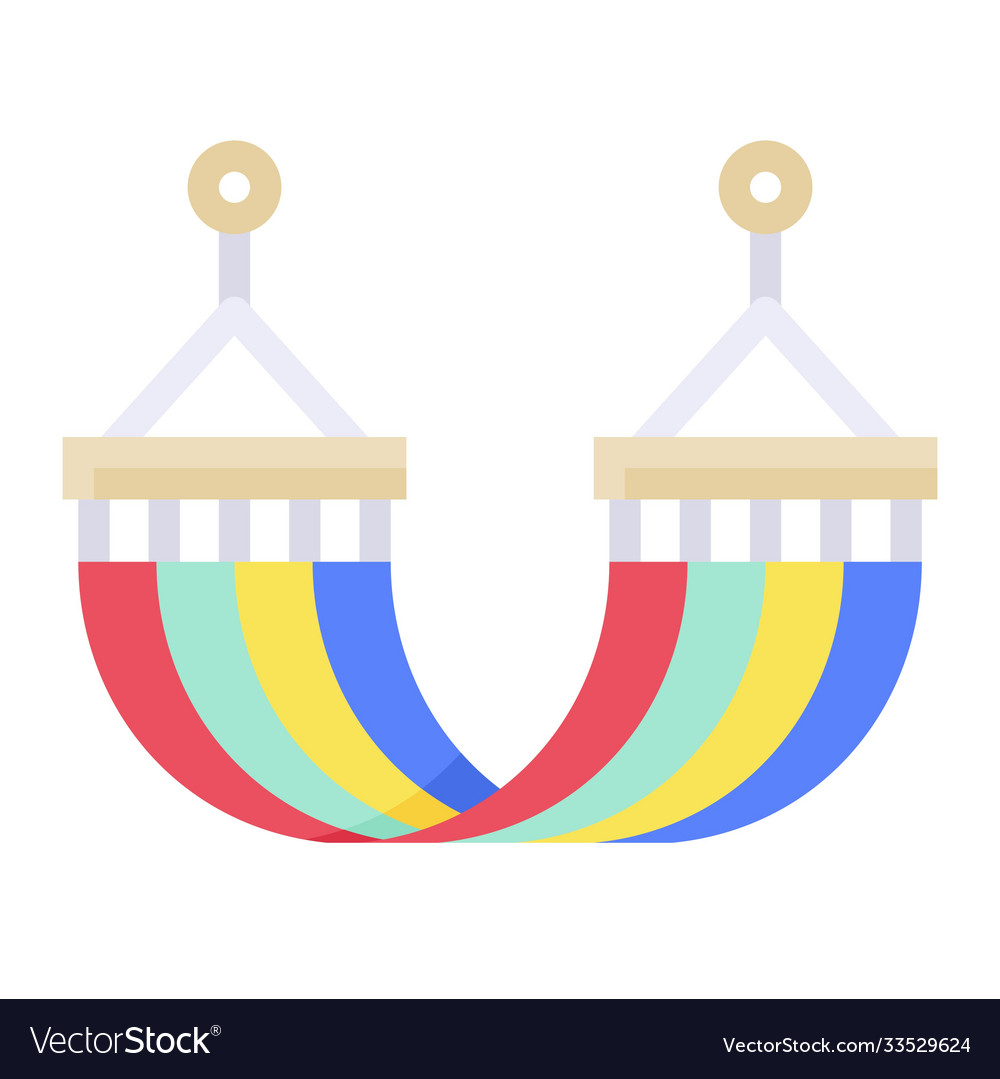 Hammock icon summer vacation related