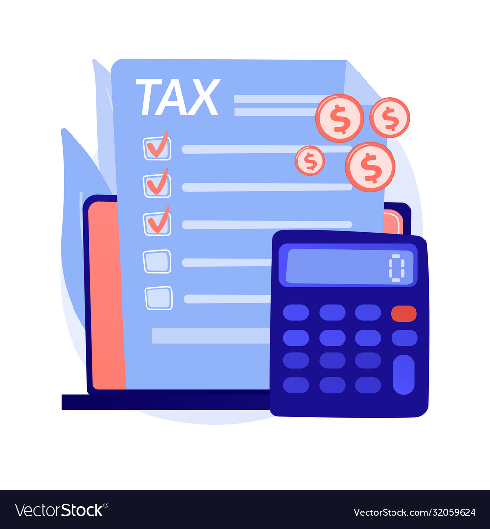 Marking checkbox on document concept vector image Marking checkbox on document concept