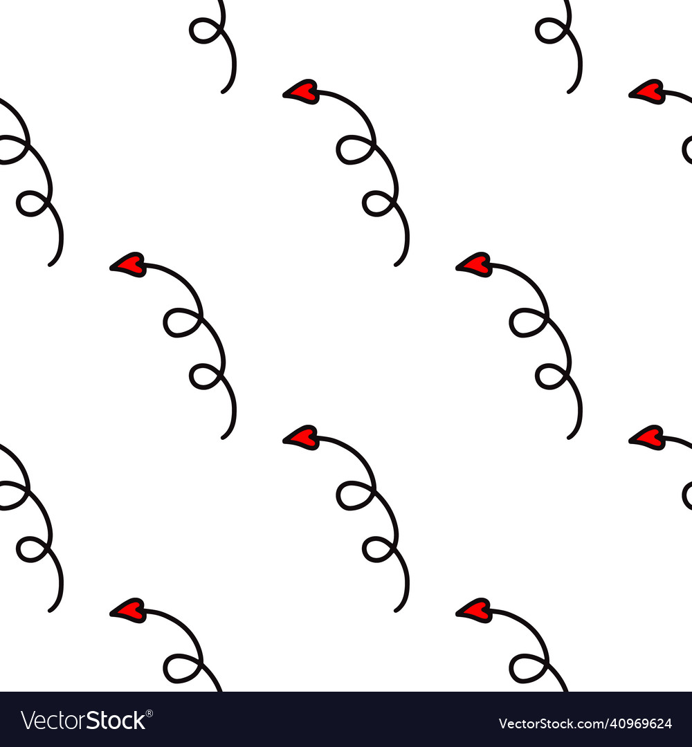 Pattern with arrows in the shape of a heart Vector Image Pattern with arrows in the shape of a heart
