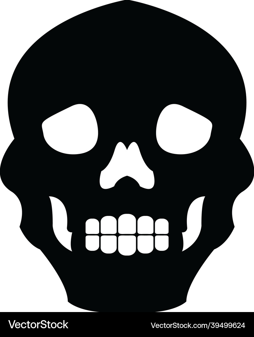 Skull Royalty Free Vector Image - VectorStock