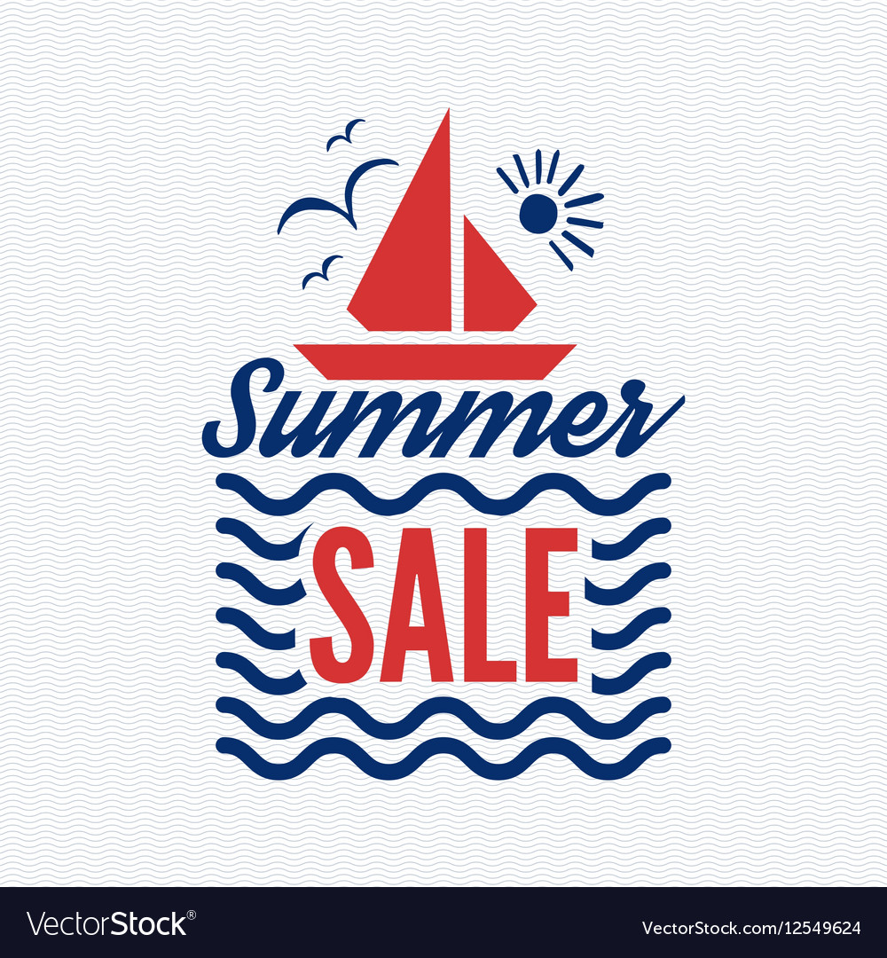 Summer sale badge