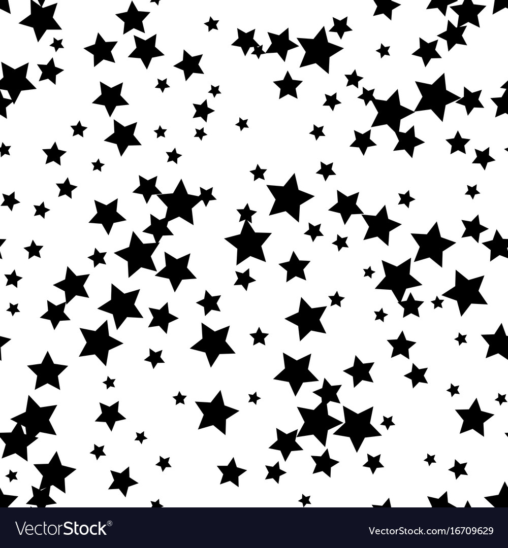 Abstract black and white seamless pattern Vector Image