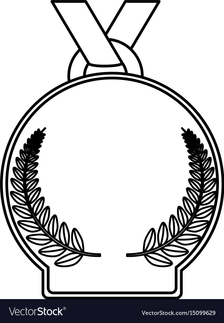 blank award ribbon royalty free vector image vectorstock blank award ribbon