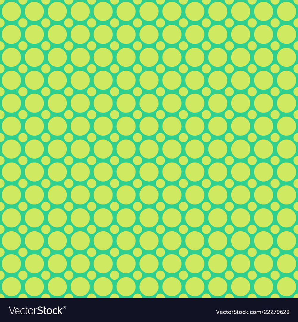 Green halftone circle pattern background