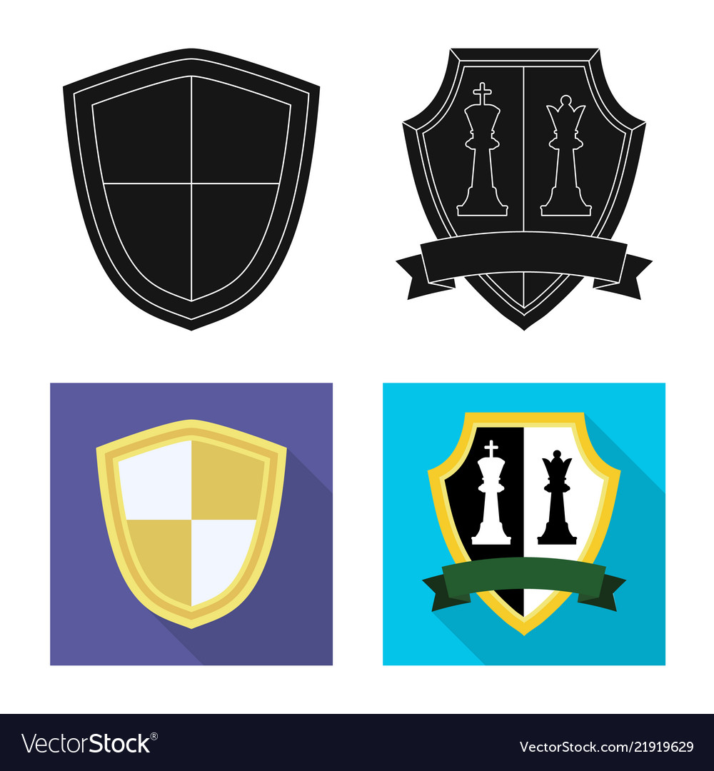 Isolated object of emblem and badge icon