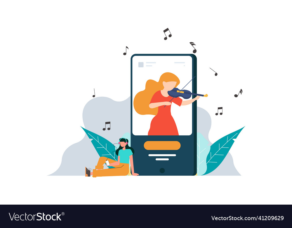 Music player application for website