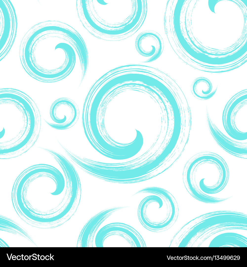 Seamless pattern with brush strokes Royalty Free Vector