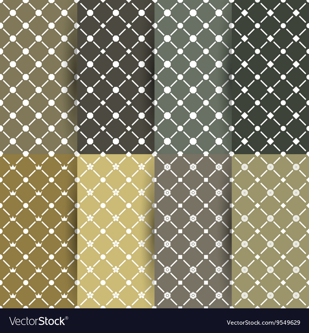 Set of seamless pattern