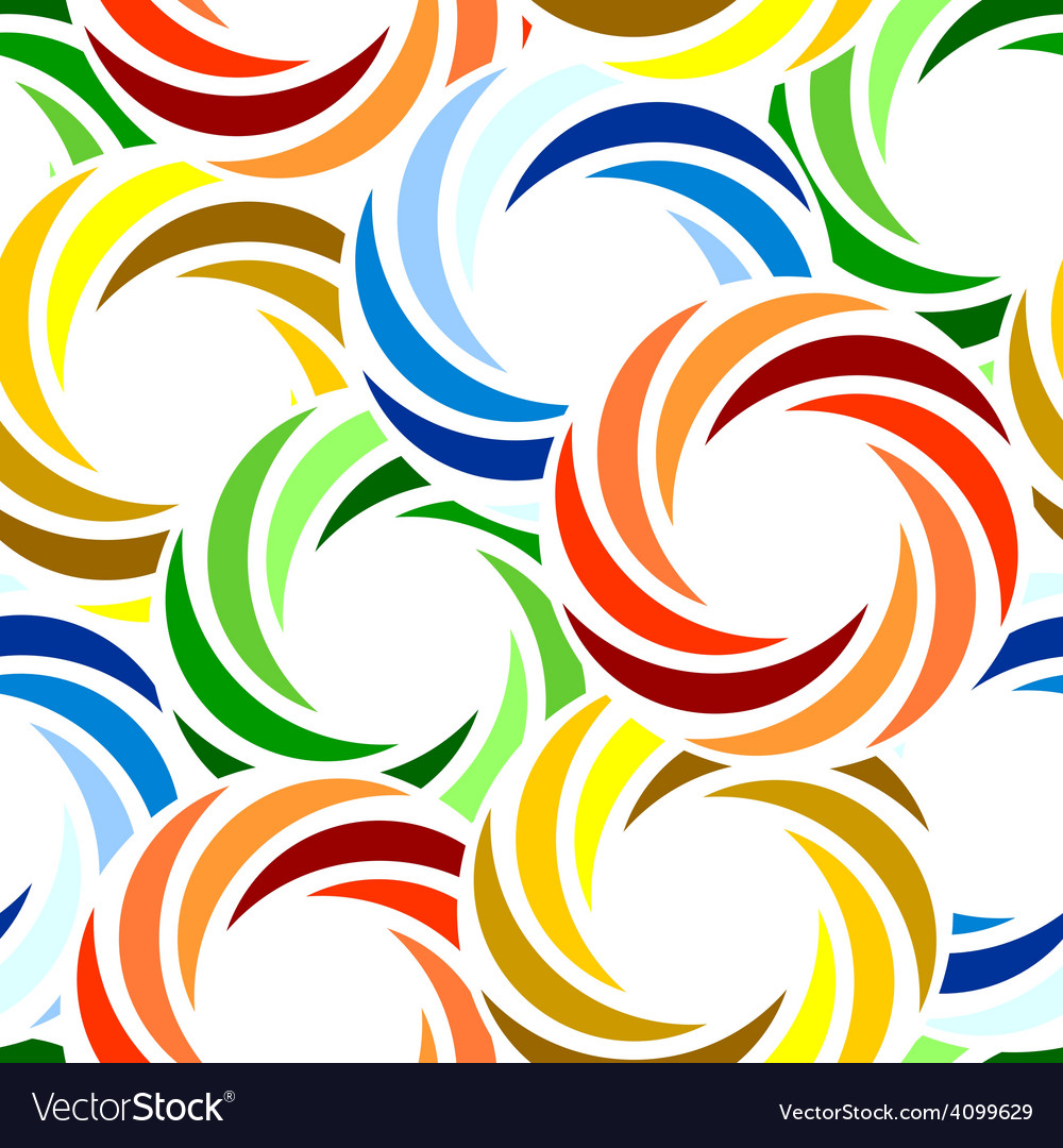 Vivid Swirl Abstract Pattern