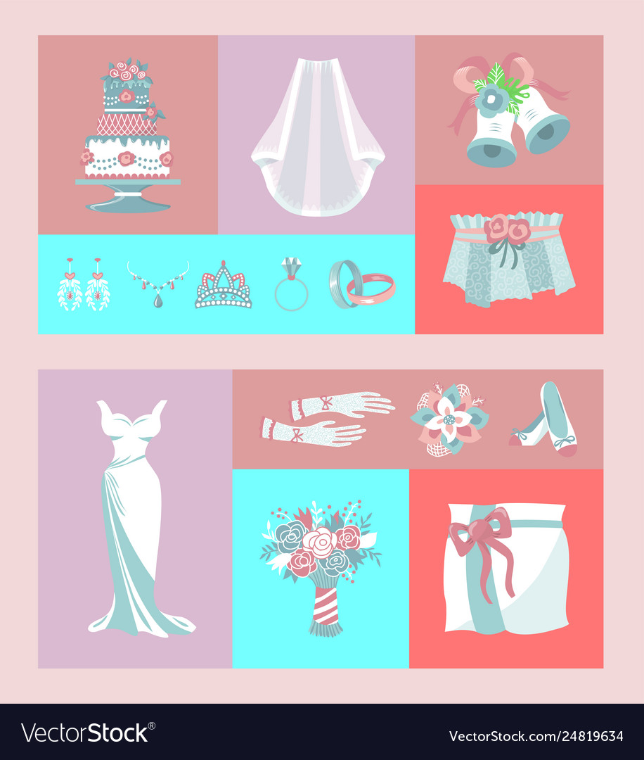 Bridal Zubehör Set Banner