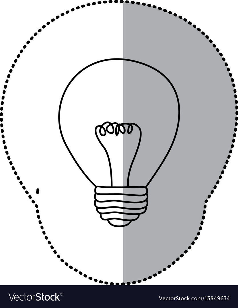 Energy bulb power icon