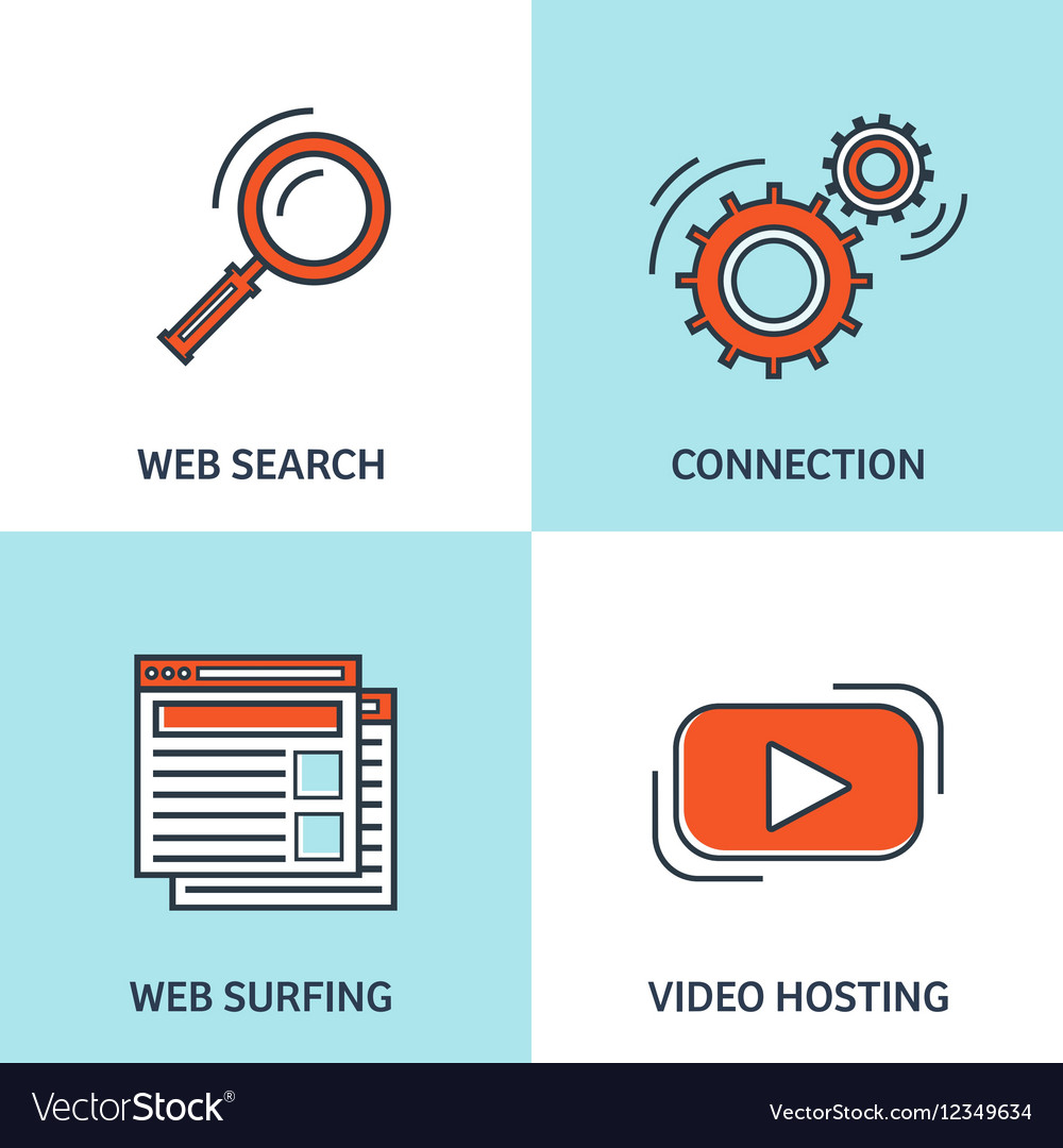 Flat background coding Royalty Free Vector Image