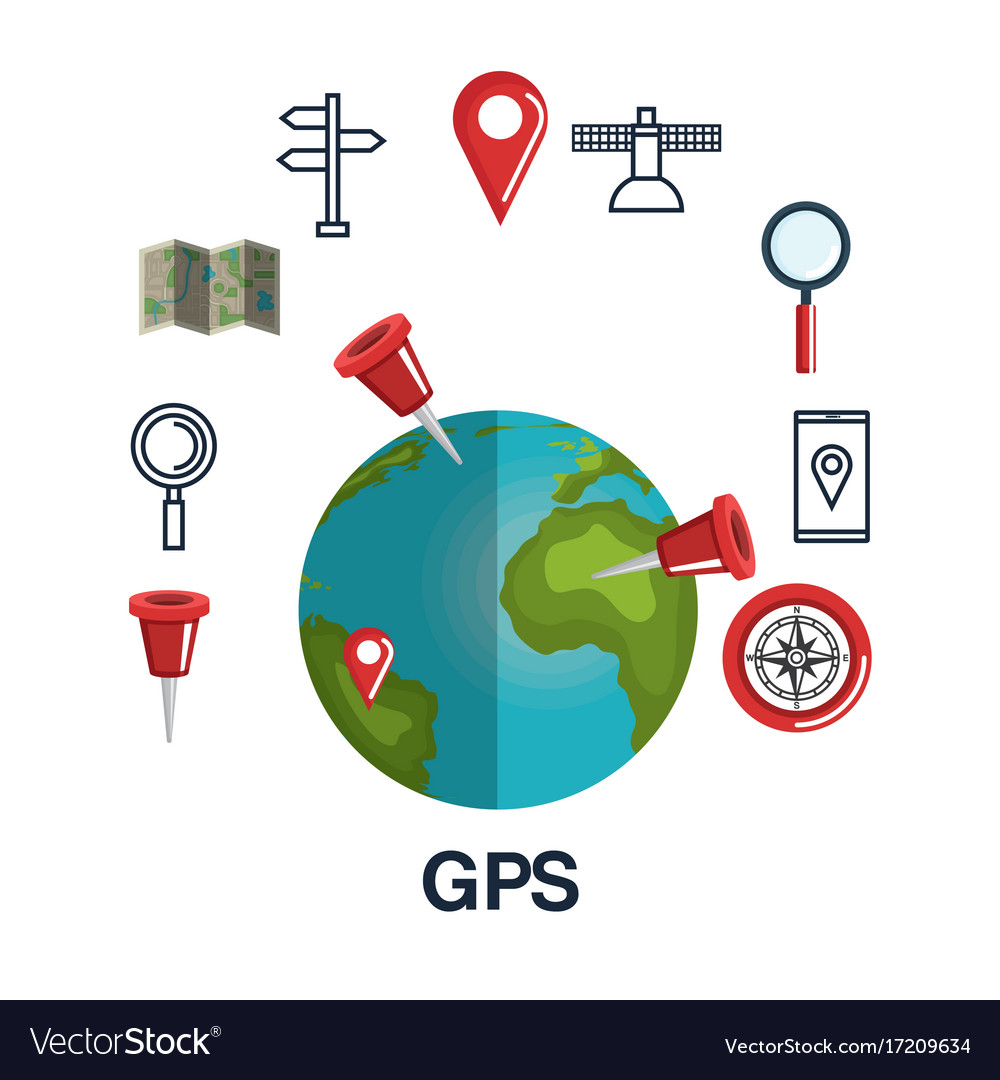 Gps navigation app icons