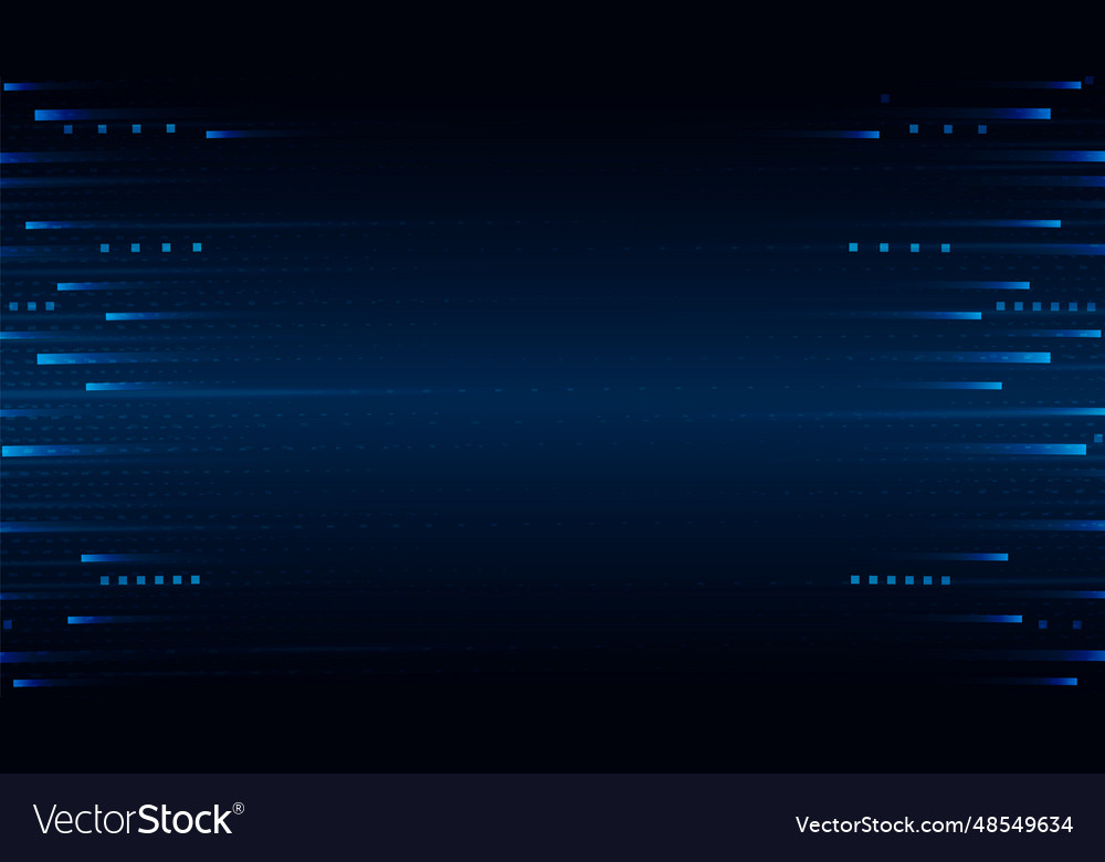 Hi-tech digital data abstract design vector image Hi-tech digital data abstract design