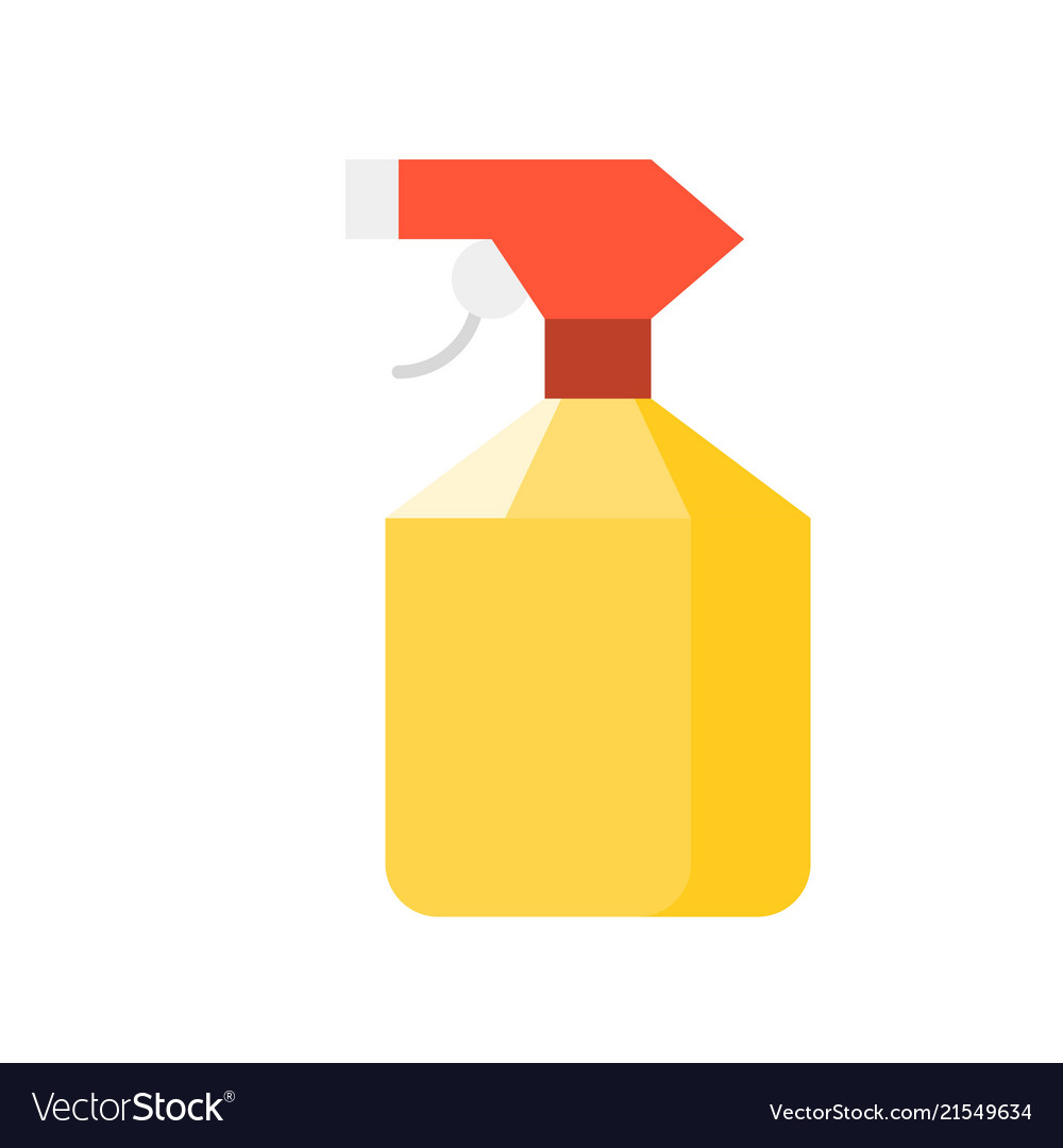 Spray bottle flat icon