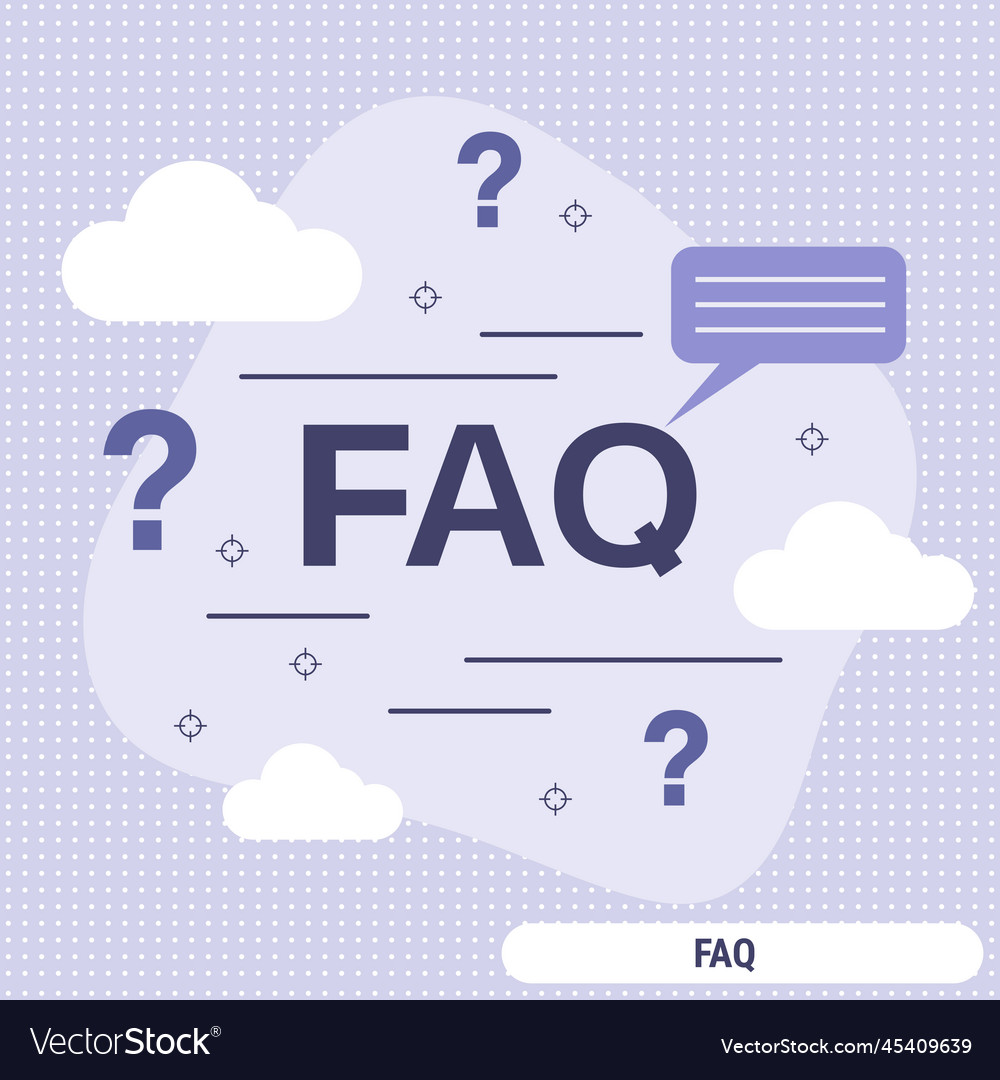 Faq user guide concept