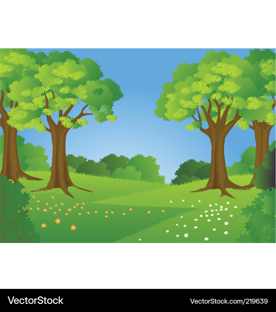Natural background Royalty Free Vector Image - VectorStock