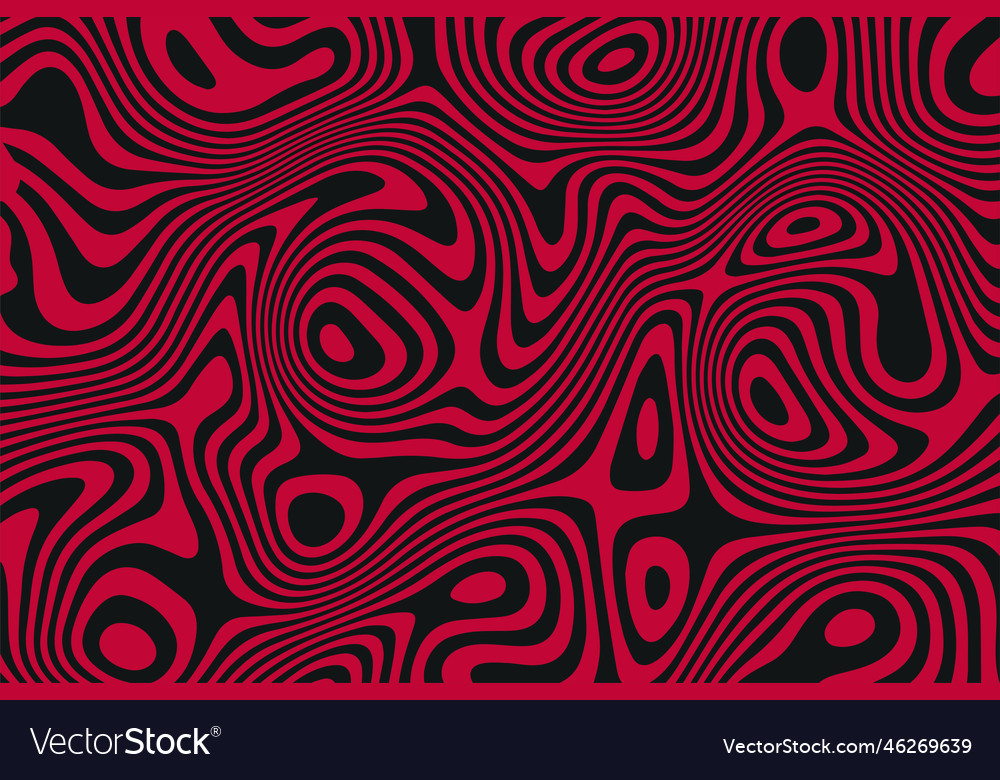 Psychedelic style of abstract groovy background