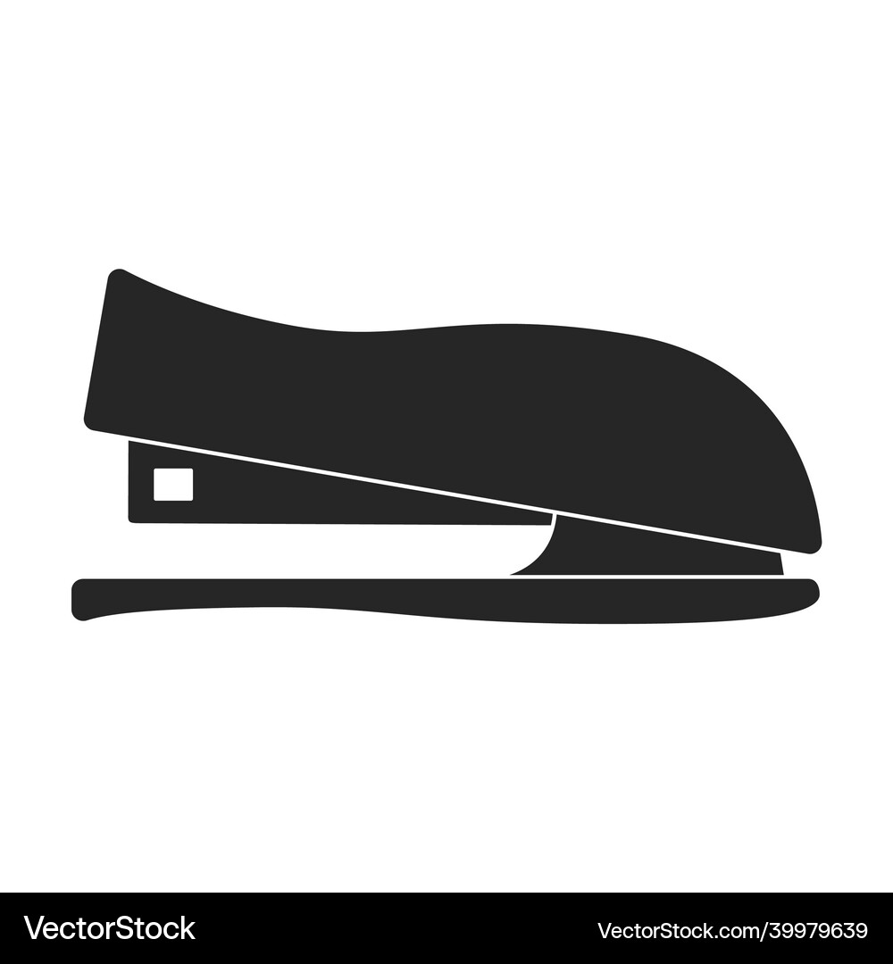 Stapler black icon Royalty Free Vector Image - VectorStock