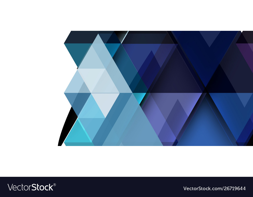 Abstract triangle pattern colorful backdrop vector image Abstract triangle pattern colorful backdrop