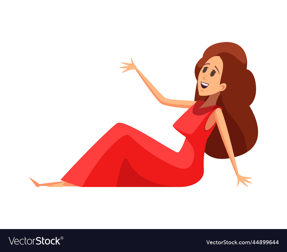 Cartoon opera singer Royalty Free Vector Image