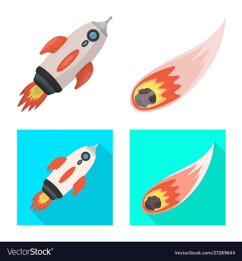 Isolated object astronomy and technology icon