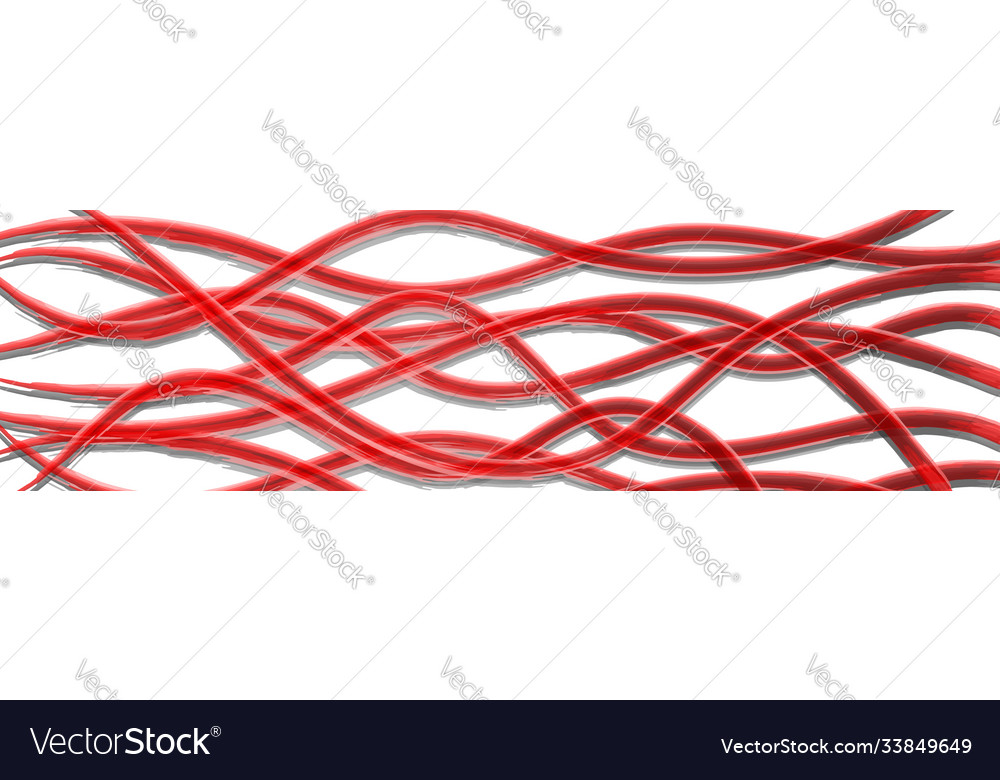 Abstract background wavy intertwining lines